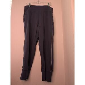 Athleta Venice High Rise Jogger Navy 14 Gorpcore Athleisure